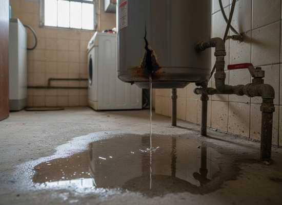 Šta uraditi ako voda curi iz bojlera