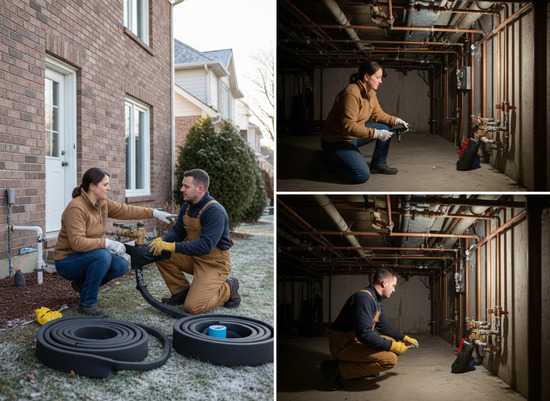 Kako zaštititi cevi od smrzavanja zimi