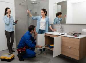 Slab pritisak vode u kupatilu