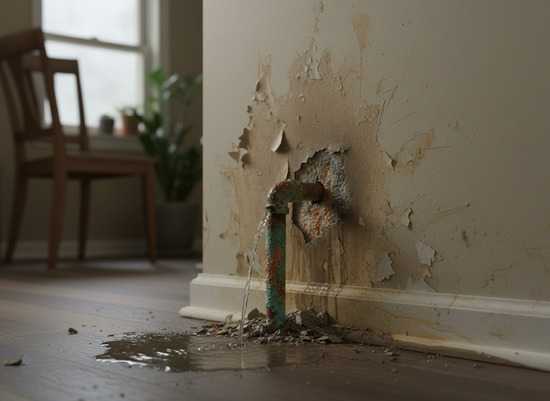 Zašto dolazi do curenja cevi iza zida